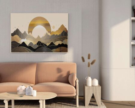 Artistic Canvas Paintings for Bedroom & Office Walls